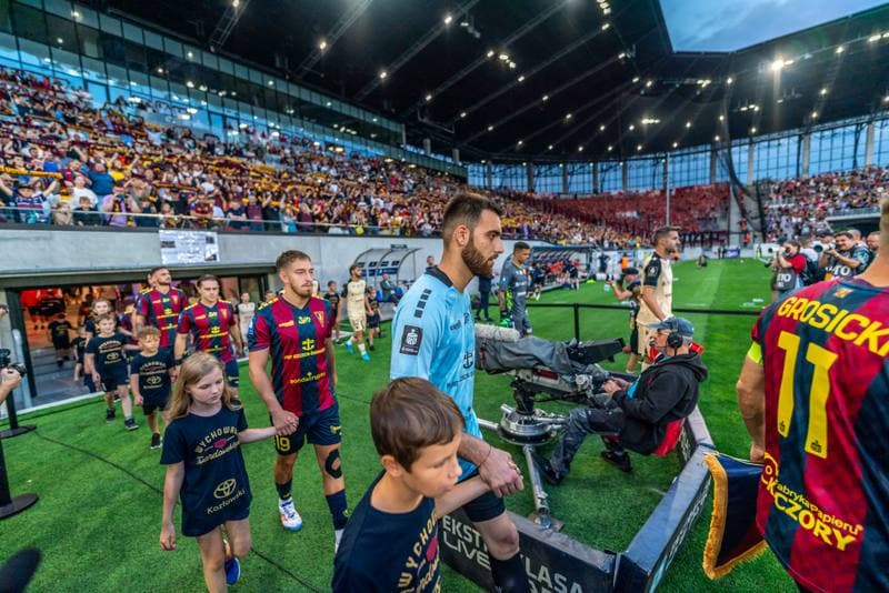 Football. PKO BP Ekstraklasa. Pogon Szczecin - Widzew Lodz. 17.08.2024