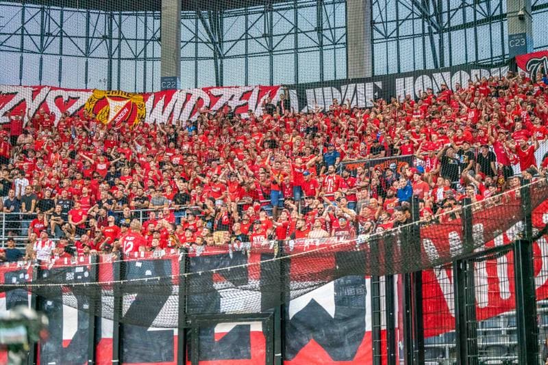 Football. PKO BP Ekstraklasa. Pogon Szczecin - Widzew Lodz. 17.08.2024
