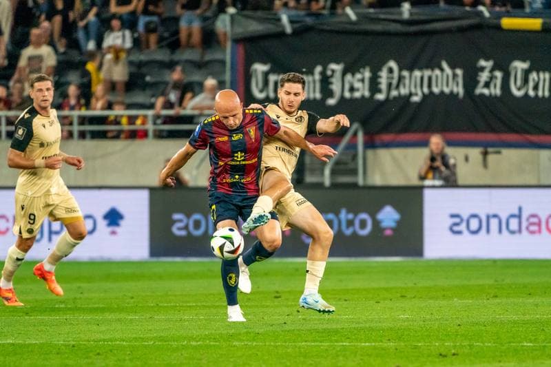 Football. PKO BP Ekstraklasa. Pogon Szczecin - Widzew Lodz. 17.08.2024