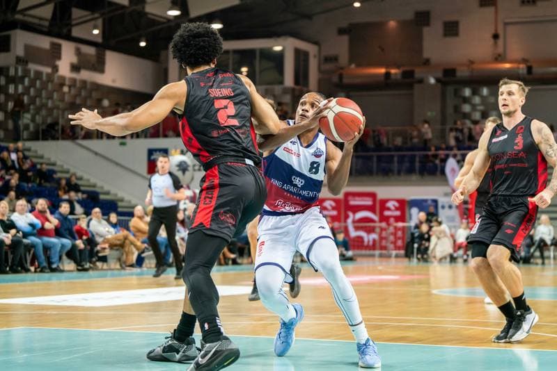 Basketball. Orlen Basket Liga. King Wilki Morskie Szczecin - Energa Icon Sea Czarni Slupsk. 14.12.2024