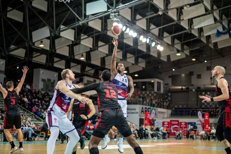 Basketball. Orlen Basket Liga. King Wilki Morskie Szczecin - Energa Icon Sea Czarni Slupsk. 14.12.2024