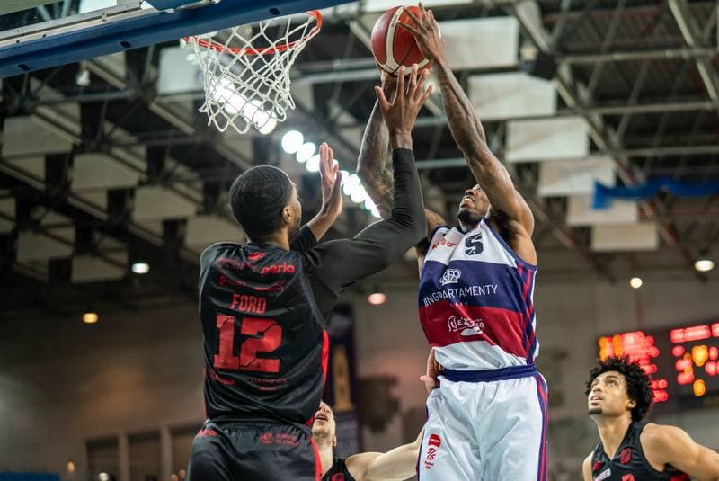 Basketball. Orlen Basket Liga. King Wilki Morskie Szczecin - Energa Icon Sea Czarni Slupsk. 14.12.2024