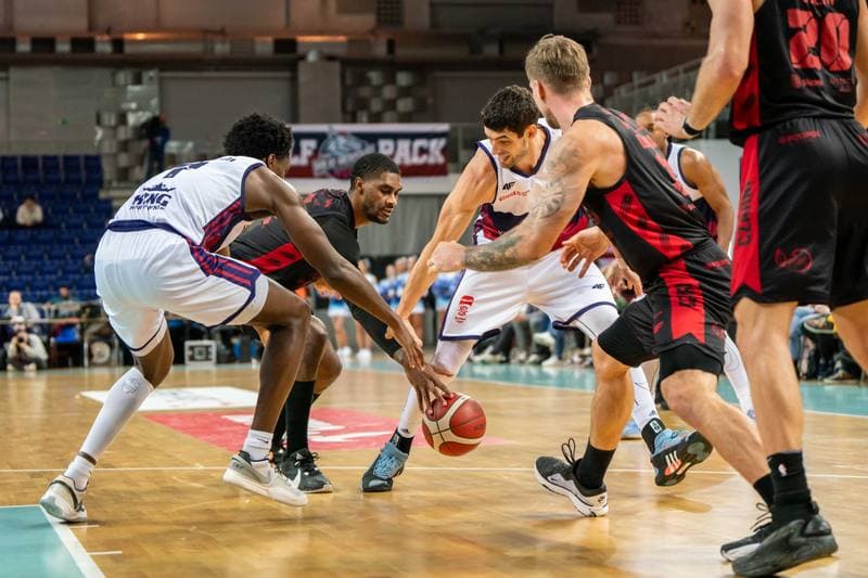 Basketball. Orlen Basket Liga. King Wilki Morskie Szczecin - Energa Icon Sea Czarni Slupsk. 14.12.2024