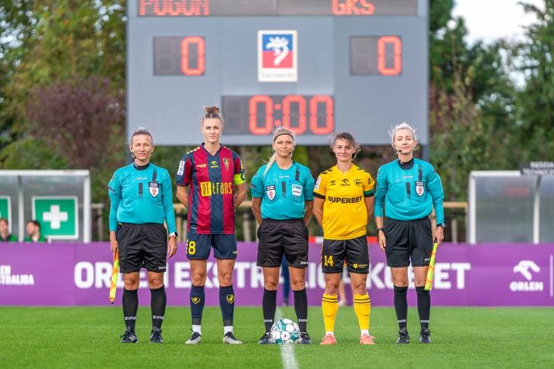 Football. Orlen Ekstraliga Kobiet. Pogon Szczecin - GKS Katowice. 14.09.2024