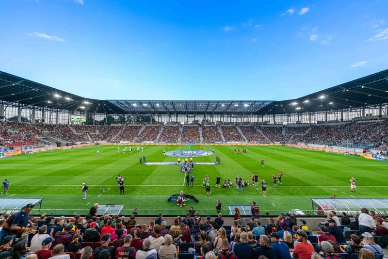 Football. PKO BP Ekstraklasa. Pogon Szczecin - Stal Mielec. 10.08.2024