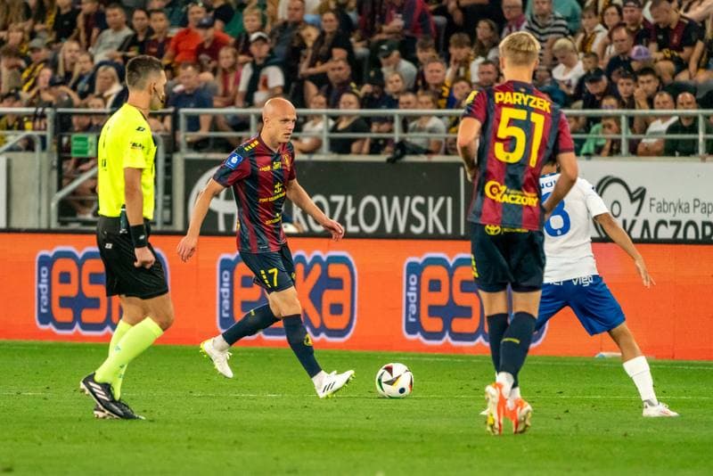 Football. PKO BP Ekstraklasa. Pogon Szczecin - Stal Mielec. 10.08.2024