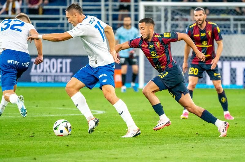 Football. PKO BP Ekstraklasa. Pogon Szczecin - Stal Mielec. 10.08.2024