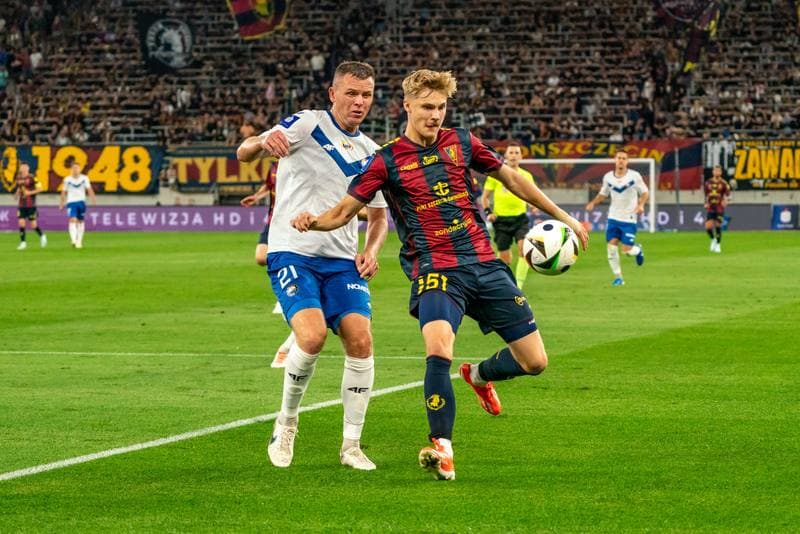 Football. PKO BP Ekstraklasa. Pogon Szczecin - Stal Mielec. 10.08.2024