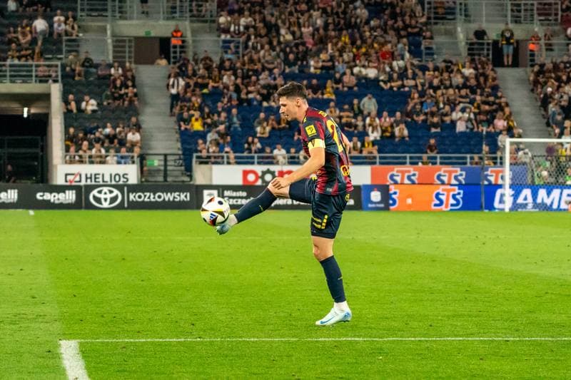 Football. PKO BP Ekstraklasa. Pogon Szczecin - Stal Mielec. 10.08.2024