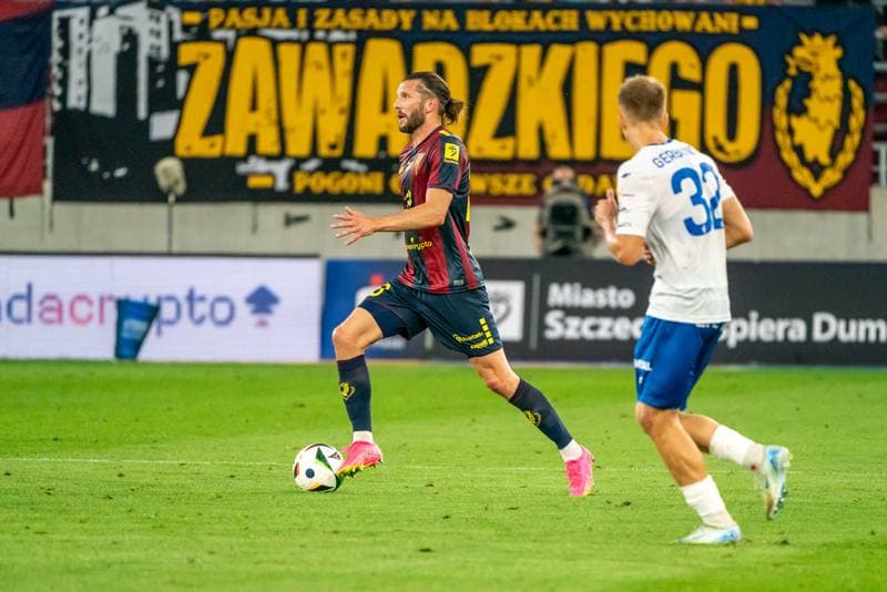 Football. PKO BP Ekstraklasa. Pogon Szczecin - Stal Mielec. 10.08.2024