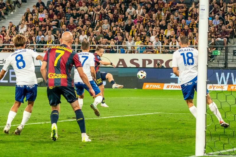 Football. PKO BP Ekstraklasa. Pogon Szczecin - Stal Mielec. 10.08.2024