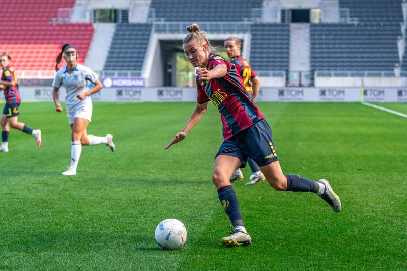 Football. Women's Champions League. Pogon Szczecin - FC Kiryat Gat. 07.09.2024