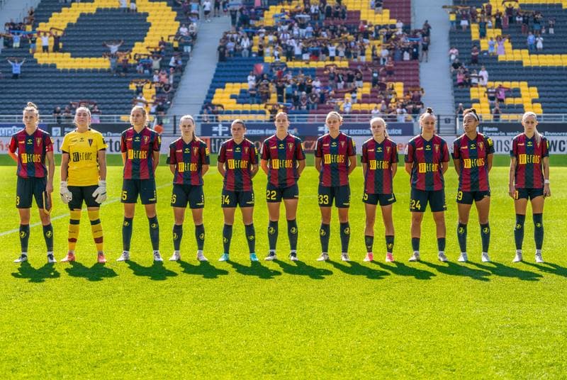 Football. Women's Champions League. Pogon Szczecin - FC Kiryat Gat. 07.09.2024