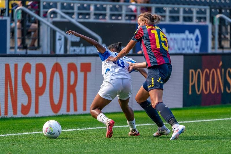 Football. Women's Champions League. Pogon Szczecin - FC Kiryat Gat. 07.09.2024