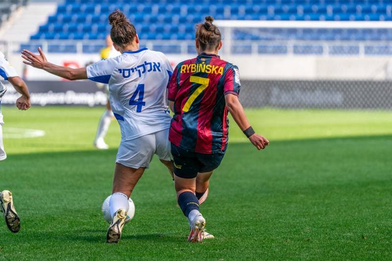 Football. Women's Champions League. Pogon Szczecin - FC Kiryat Gat. 07.09.2024
