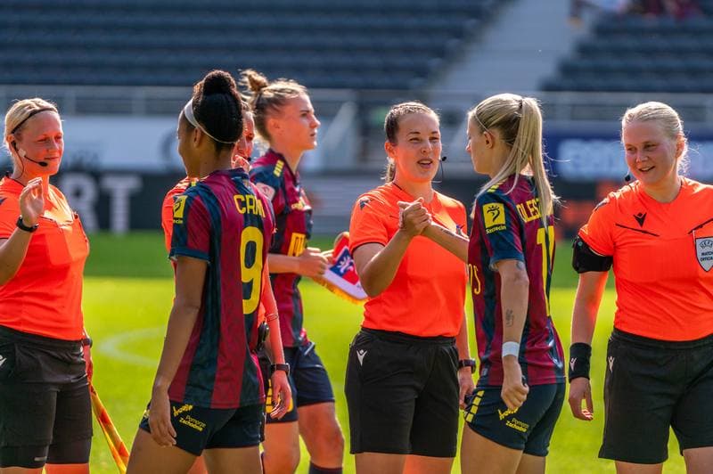Football. Women's Champions League. Pogon Szczecin - FC Kiryat Gat. 07.09.2024