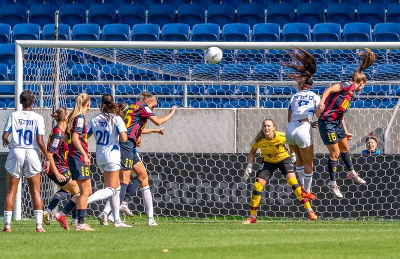 Football. Women's Champions League. Pogon Szczecin - FC Kiryat Gat. 07.09.2024