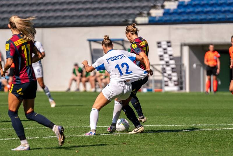 Football. Women's Champions League. Pogon Szczecin - FC Kiryat Gat. 07.09.2024