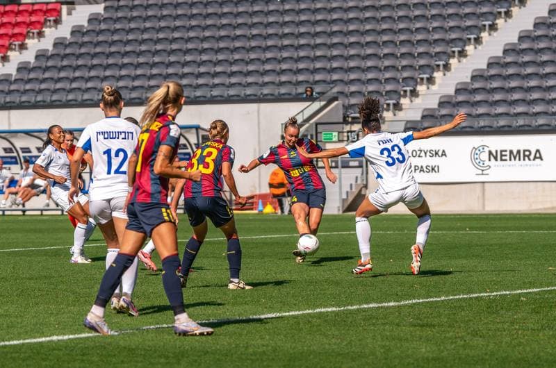 Football. Women's Champions League. Pogon Szczecin - FC Kiryat Gat. 07.09.2024