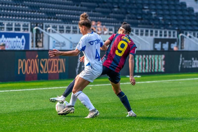 Football. Women's Champions League. Pogon Szczecin - FC Kiryat Gat. 07.09.2024
