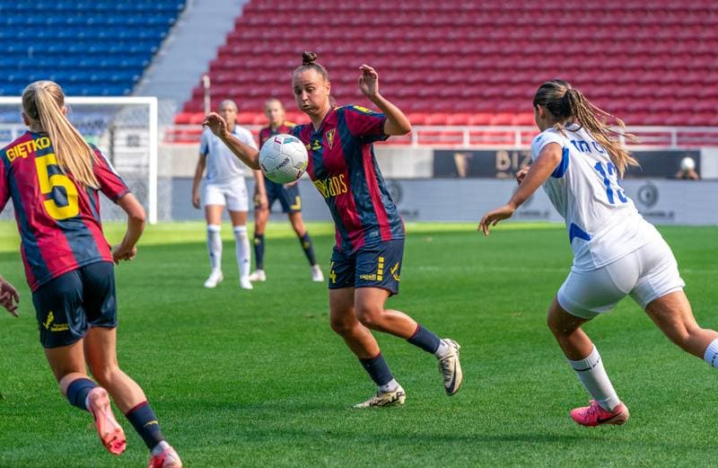 Football. Women's Champions League. Pogon Szczecin - FC Kiryat Gat. 07.09.2024