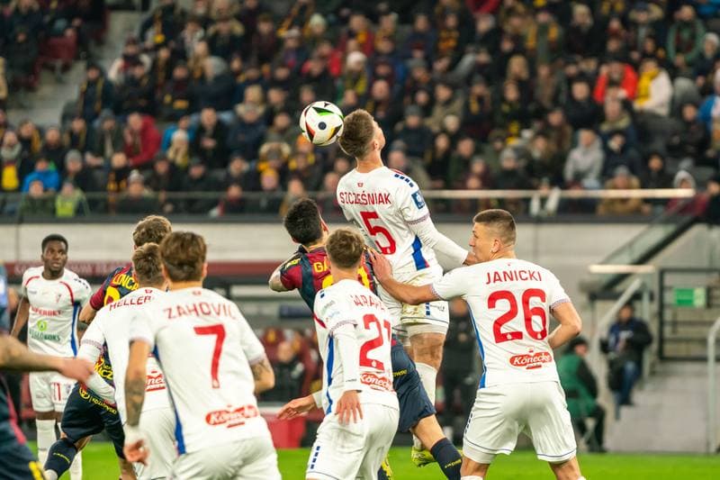 Football. PKO BP Ekstraklasa. Pogon Szczecin - Gornik Zabrze. 07.02.2025