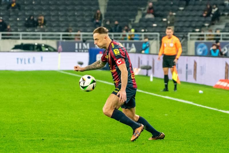Football. PKO BP Ekstraklasa. Pogon Szczecin - Gornik Zabrze. 07.02.2025