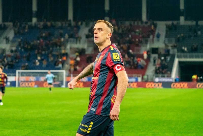 Football. PKO BP Ekstraklasa. Pogon Szczecin - Gornik Zabrze. 07.02.2025