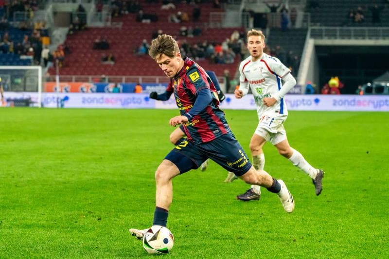 Football. PKO BP Ekstraklasa. Pogon Szczecin - Gornik Zabrze. 07.02.2025