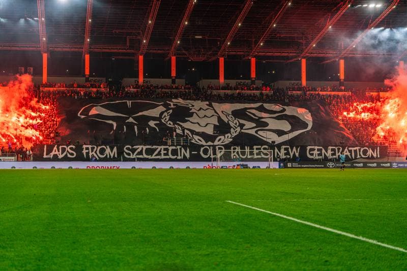 Football. PKO BP Ekstraklasa. Pogon Szczecin - Gornik Zabrze. 07.02.2025