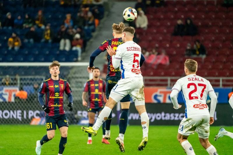 Football. PKO BP Ekstraklasa. Pogon Szczecin - Gornik Zabrze. 07.02.2025
