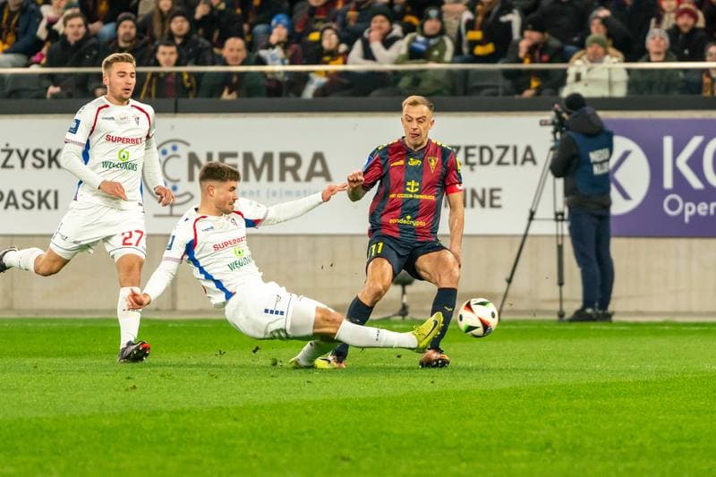 Football. PKO BP Ekstraklasa. Pogon Szczecin - Gornik Zabrze. 07.02.2025