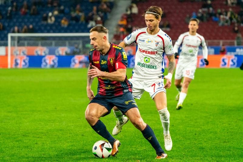 Football. PKO BP Ekstraklasa. Pogon Szczecin - Gornik Zabrze. 07.02.2025
