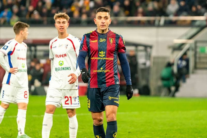 Football. PKO BP Ekstraklasa. Pogon Szczecin - Gornik Zabrze. 07.02.2025