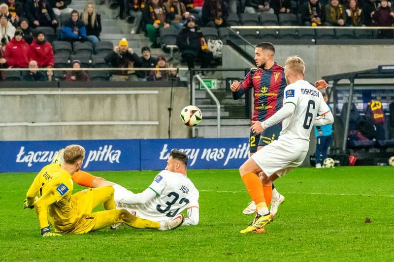 Football. Polish Cup. Pogon Szczecin - Zaglebie Lubin. 04.12.2024