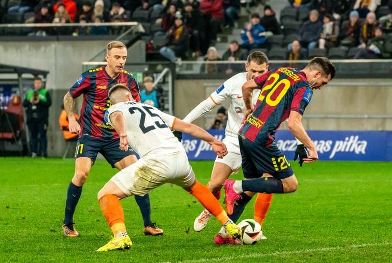 Football. Polish Cup. Pogon Szczecin - Zaglebie Lubin. 04.12.2024