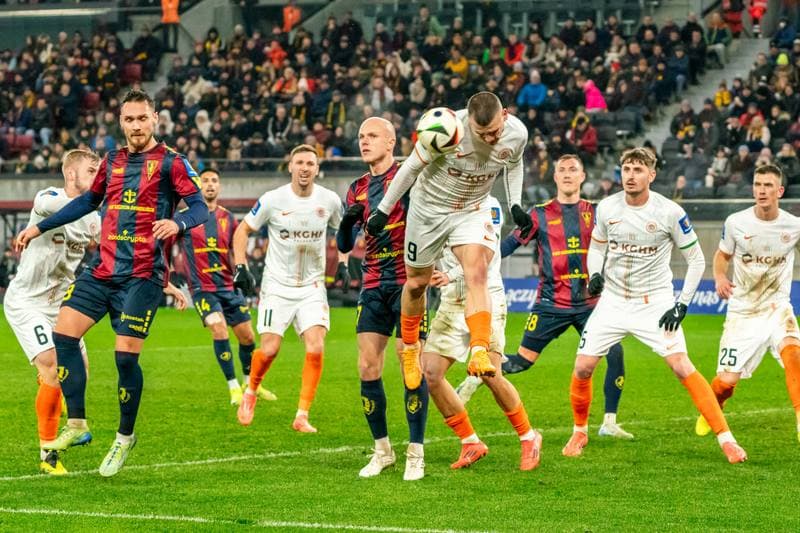 Football. Polish Cup. Pogon Szczecin - Zaglebie Lubin. 04.12.2024
