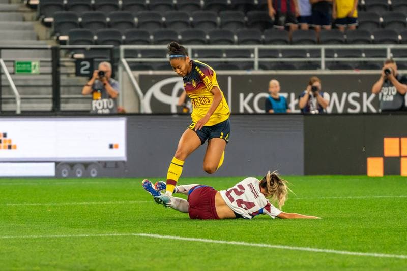 Football. Women's Champions League. Pogon Szczecin - Servette FC. 04.09.2024