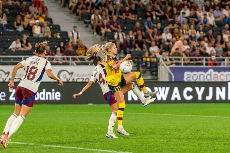 Football. Women's Champions League. Pogon Szczecin - Servette FC. 04.09.2024