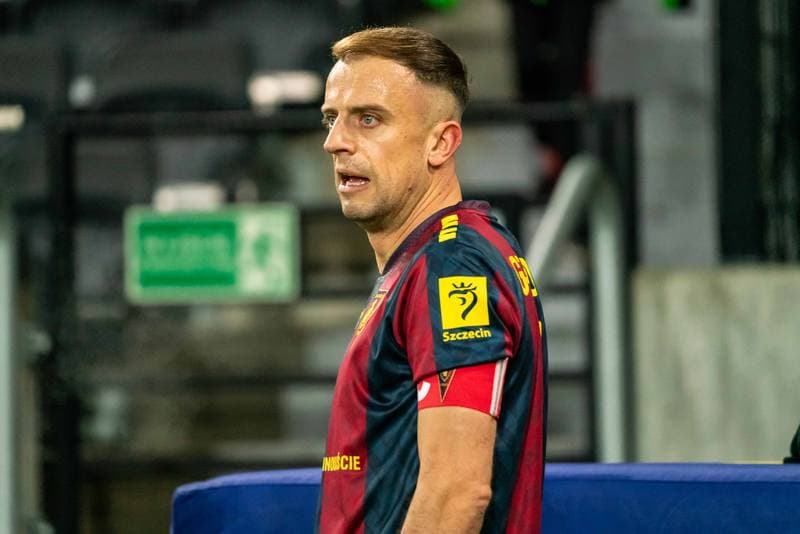 Football. PKO BP Ekstraklasa. Pogon Szczecin - Zaglebie Lubin. 01.02.2025