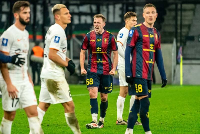 Football. PKO BP Ekstraklasa. Pogon Szczecin - Zaglebie Lubin. 01.02.2025