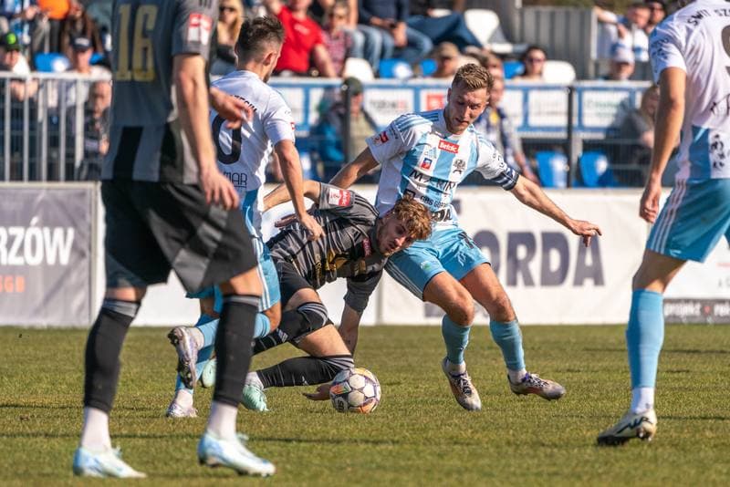 Football. Betclick 2 Liga. Swit Szczecin - Pogon Grodzisk Mazowiecki. 08.03.2025