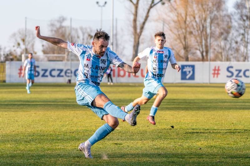 Football. Betclick 2 Liga. Swit Szczecin - Pogon Grodzisk Mazowiecki. 08.03.2025