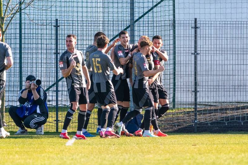 Football. Betclick 2 Liga. Swit Szczecin - Pogon Grodzisk Mazowiecki. 08.03.2025