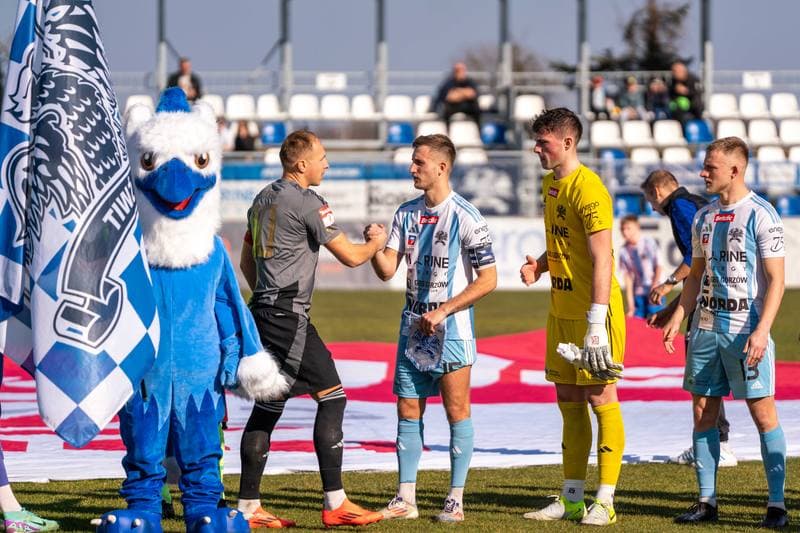 Football. Betclick 2 Liga. Swit Szczecin - Pogon Grodzisk Mazowiecki. 08.03.2025