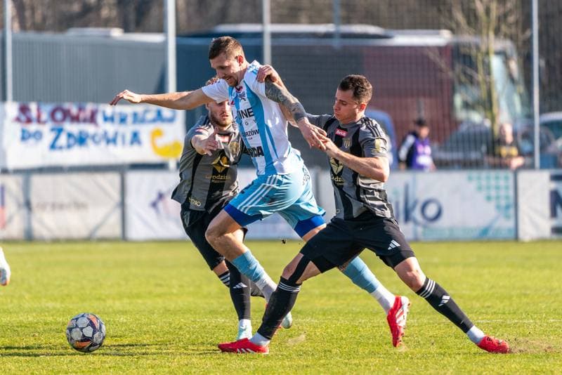 Football. Betclick 2 Liga. Swit Szczecin - Pogon Grodzisk Mazowiecki. 08.03.2025