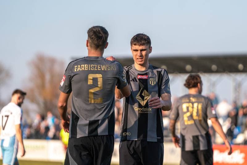 Football. Betclick 2 Liga. Swit Szczecin - Pogon Grodzisk Mazowiecki. 08.03.2025