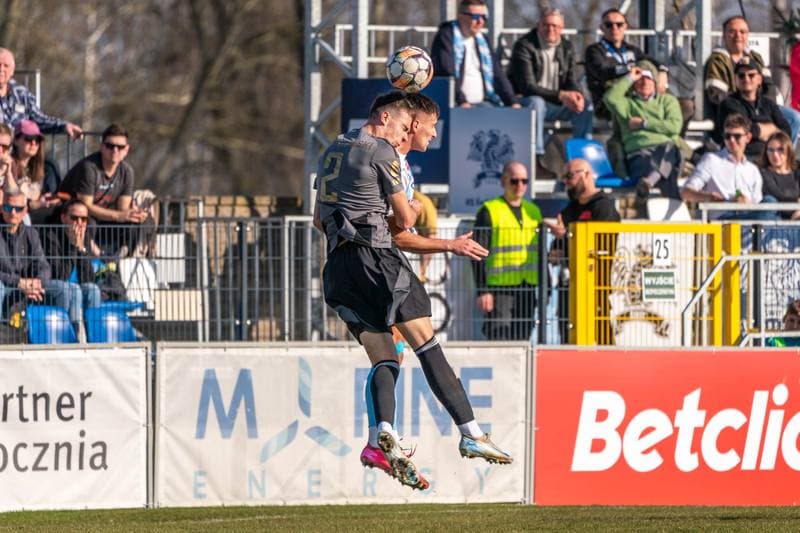 Football. Betclick 2 Liga. Swit Szczecin - Pogon Grodzisk Mazowiecki. 08.03.2025