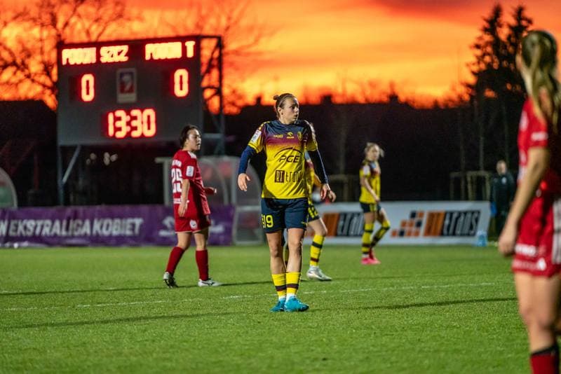 Football. Orlen Ekstraliga Kobiet. Pogon Szczecin - Pogon Tczew. 05.03.2025