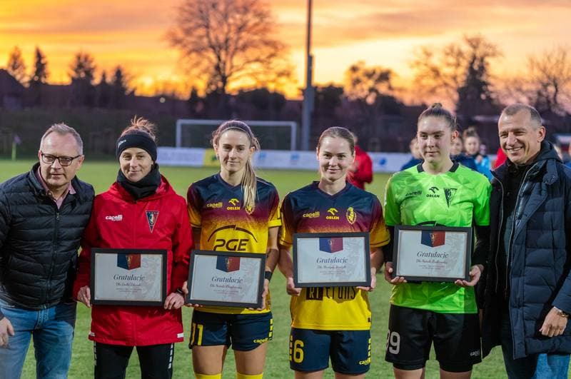 Football. Orlen Ekstraliga Kobiet. Pogon Szczecin - Pogon Tczew. 05.03.2025